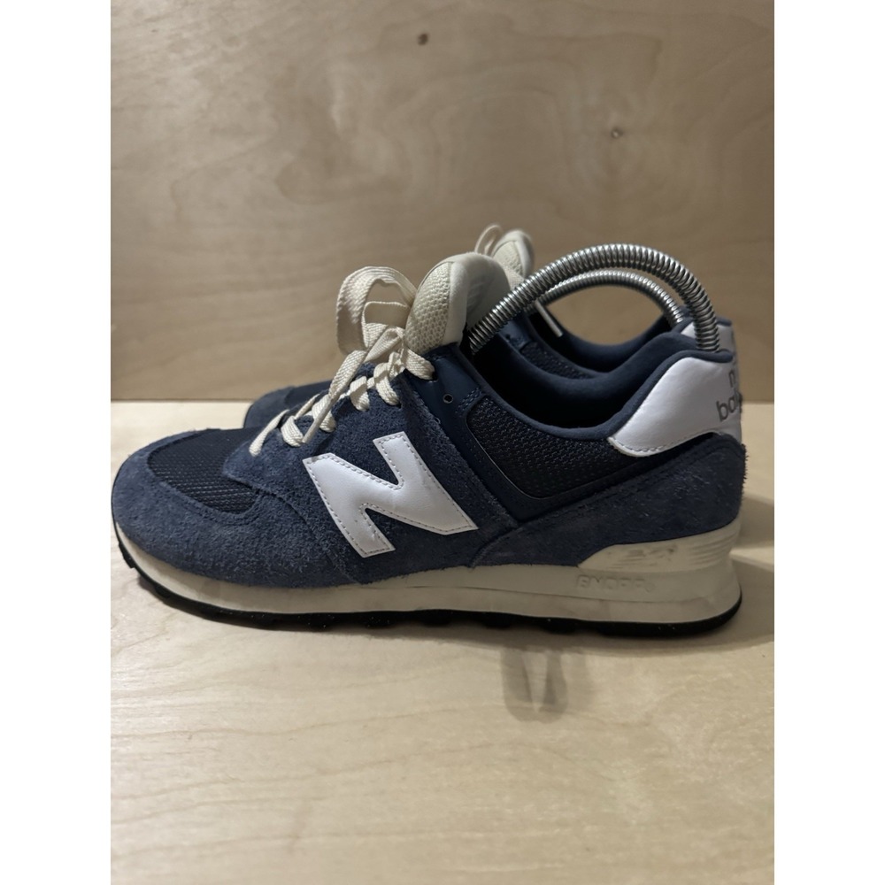 New Balance Classic 574 Core Pack ML574EVN Navy Blue Men's Sz 9.5 Sneakers Shoes - Picture 3 of 7